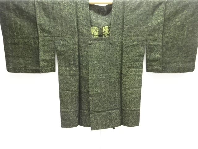 JAPANESE KIMONO / MICHIYUKI COAT / WOVEN SAKURA & DRUM